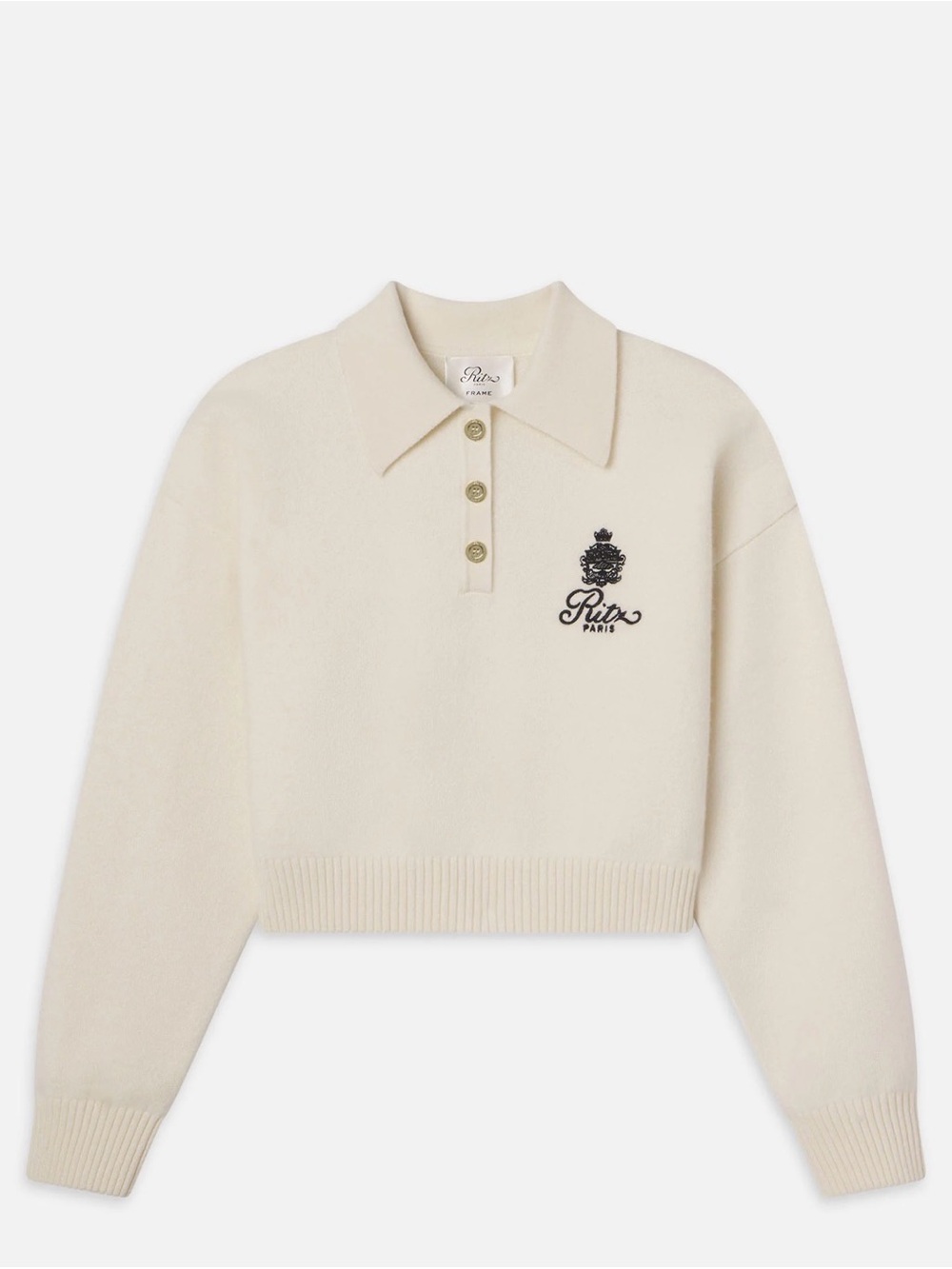 Frame Ritz Women's Crest Cashmere Sweater